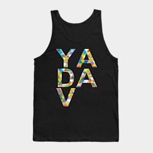 Yadav, name, typography Tank Top